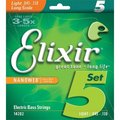 Elixir Elixir 14202-U 0.045-0.130 Gauge Strings Nanoweb 5 String Bass Strings 14202-U